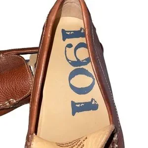 1901 Men’s Leather Loafers Size 9M Brown Made In Brazil Never Worn Non Slip Sole 1901 | Shoes | 91 Mens Leather Loafers Size 9m Brown Made In  main image 4